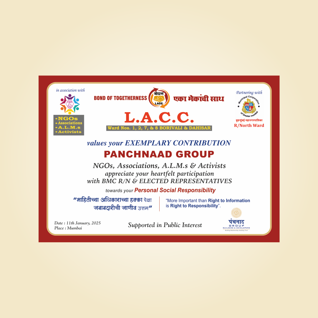 L.A.C.C. Ward 1,2,7 & 8 Borivali & Dahisar