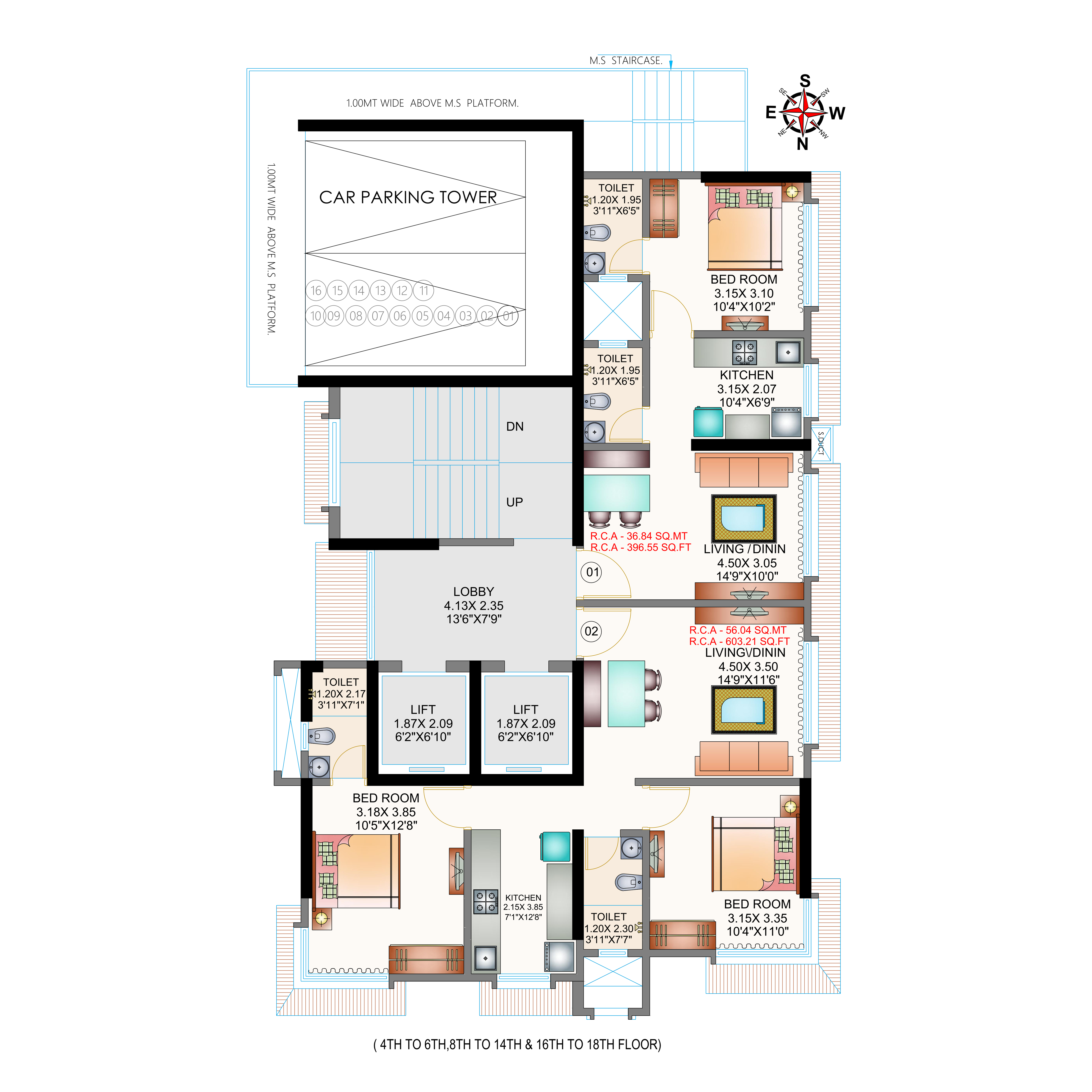 Brahma Aashirvad Floor Plan