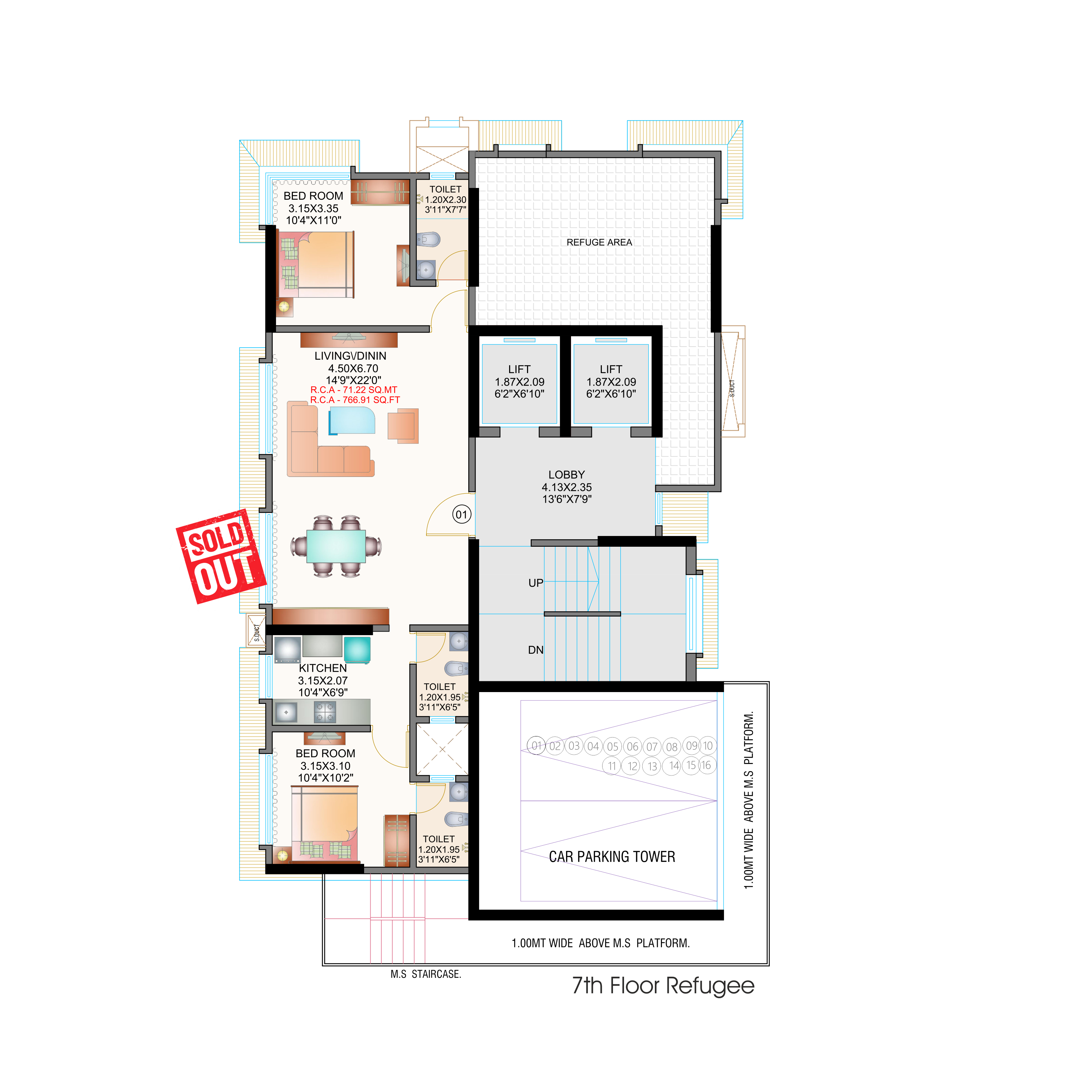 Brahma Aashirvad Floor Plan 2