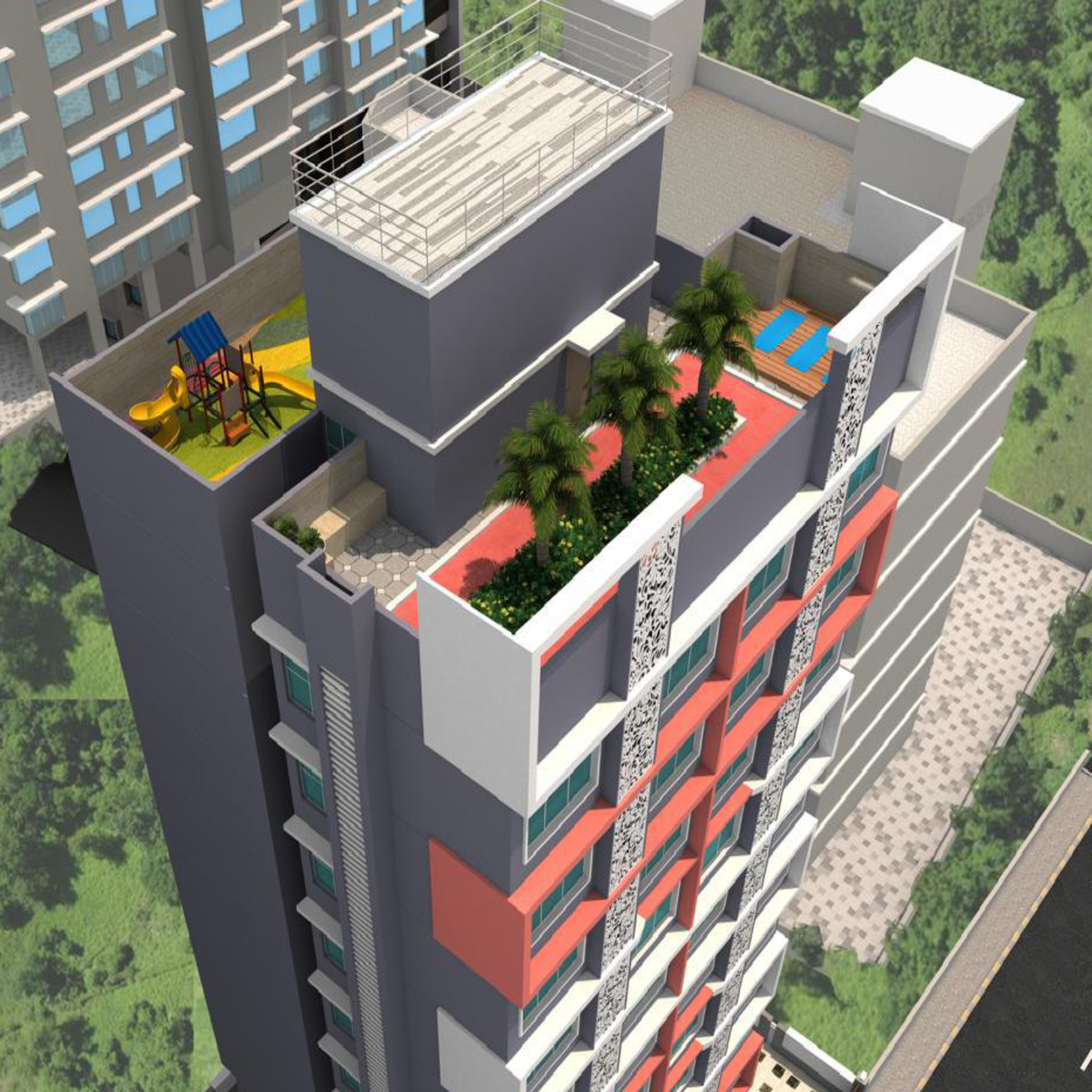 Optimus Rooftop Elevation