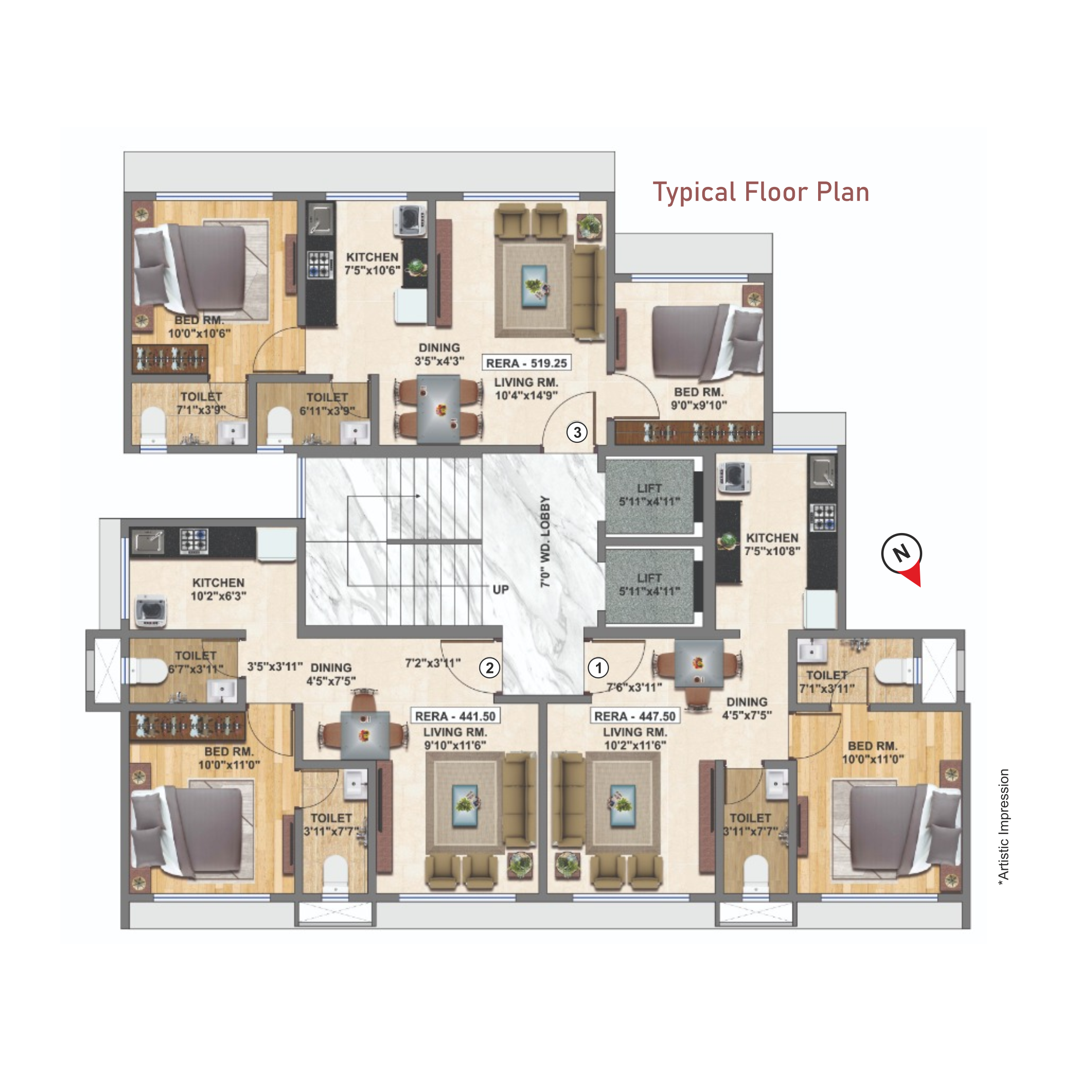 Optimus Floor Plan